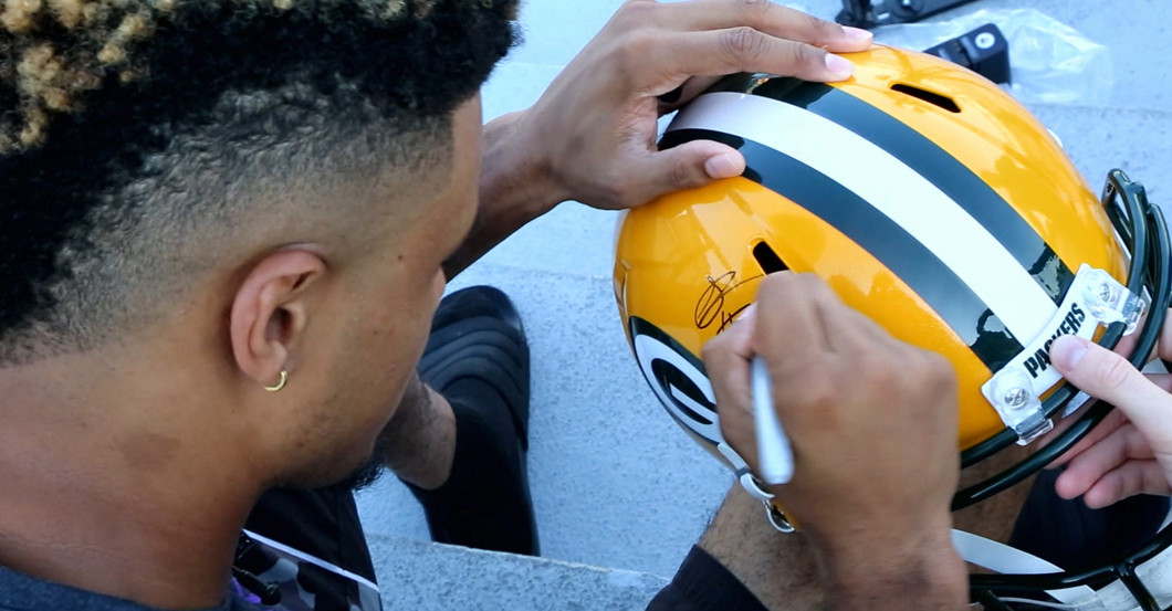  NFL Helmet St. Brown 