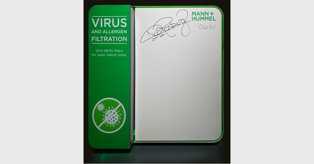 Nico Rosberg Luftreiniger   Nico Rosberg Luftreiniger