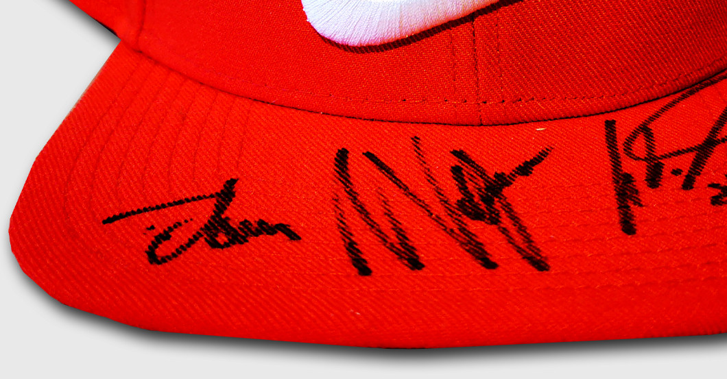  Nike Basecap signiert 