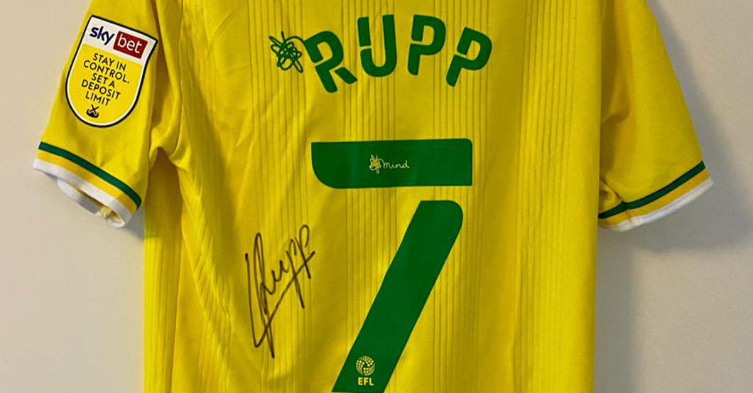 Norwich Trikot Rupp   Norwich Trikot Rupp