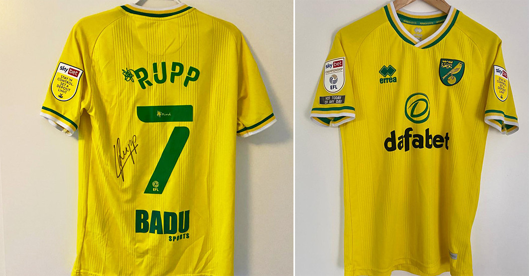 Norwich Trikot Rupp   Norwich Trikot Rupp