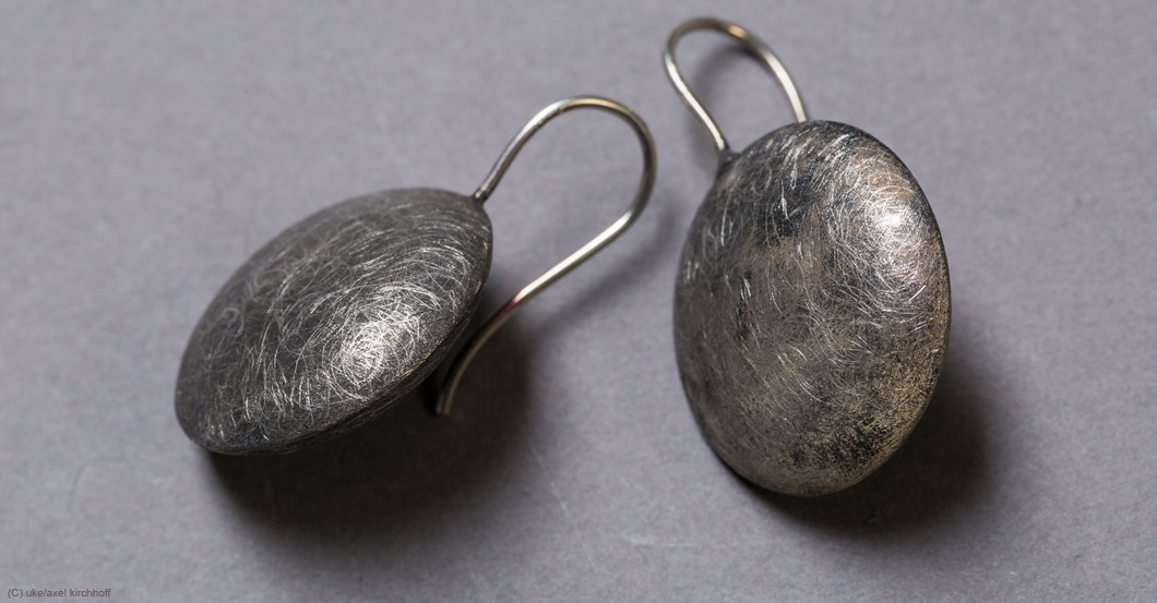 Ohrringe Kugeln dunkel   Ohrringe Kugeln dunkel