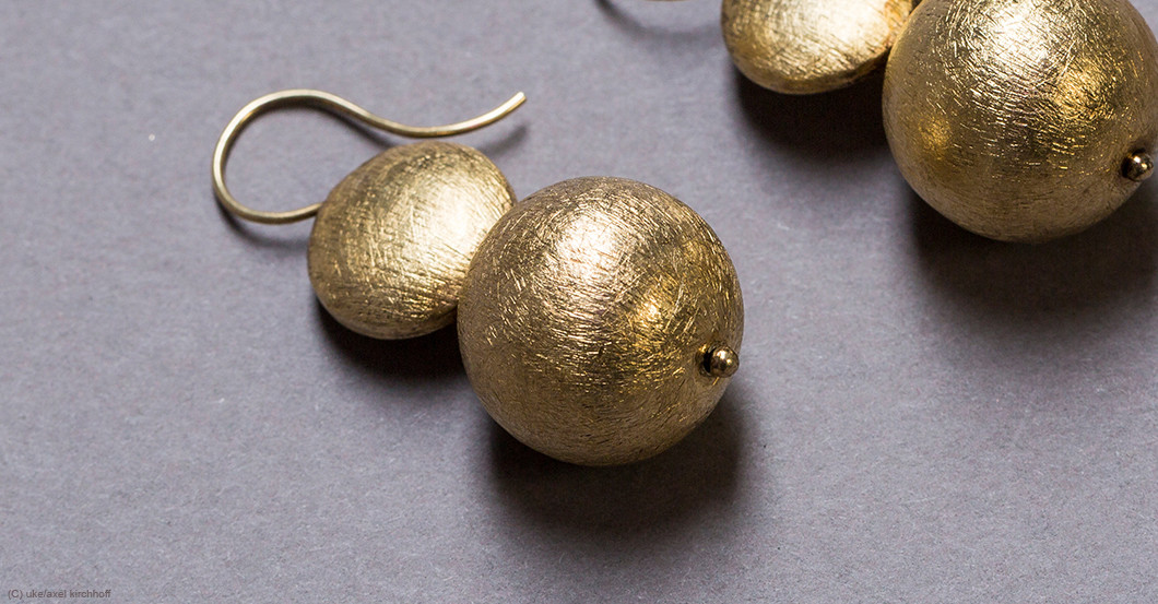  Ohrringe Kugelplättchen 
