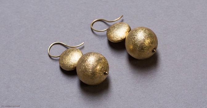 Ohrringe Kugelplättchen   Ohrringe Kugelplättchen