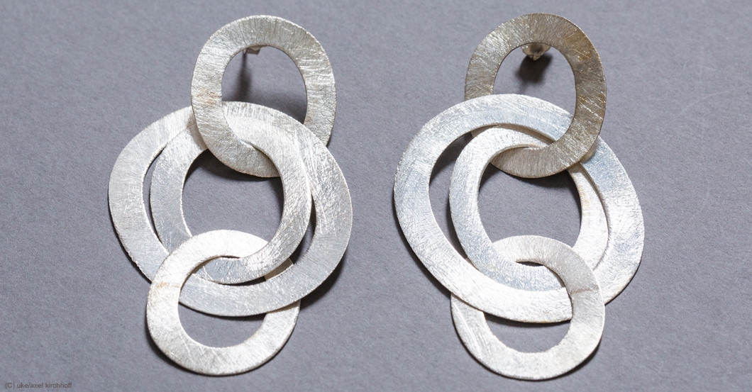  Ohrringe mit Ringen 