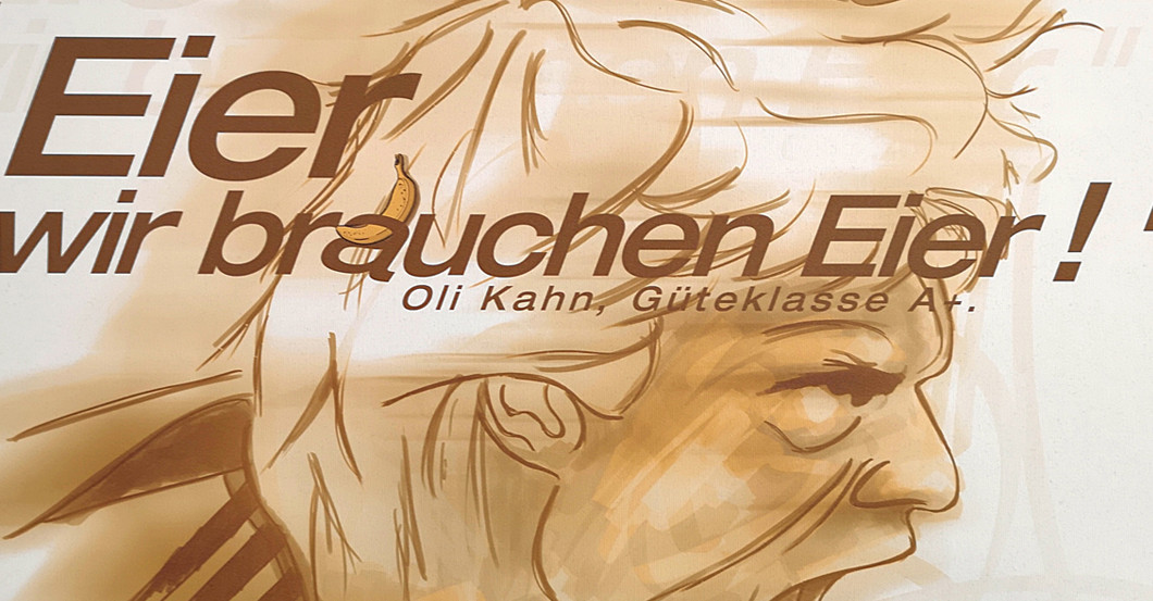  Oliver Kahn Kunstdruck 