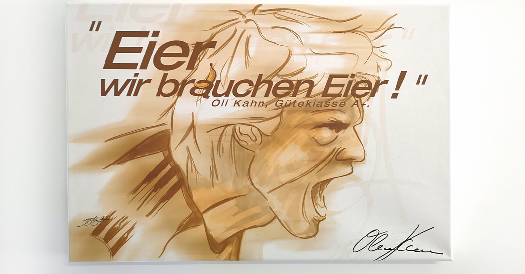  Oliver Kahn Art Print 