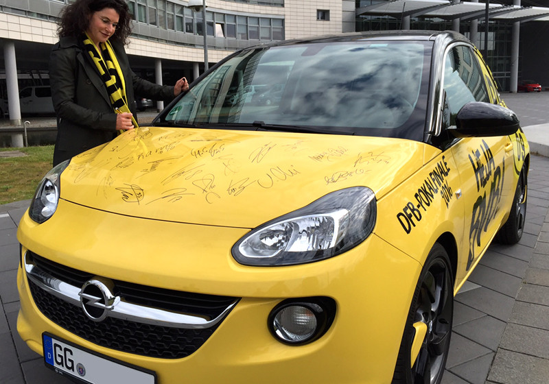  Opel ADAM im BVB Design 