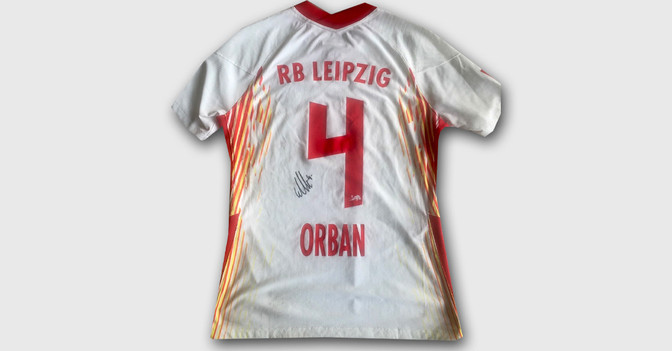 Orban RB Trikot getragen   Orban RB Trikot getragen