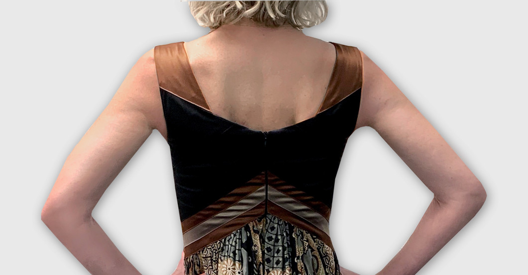  Ostertag Seidenkleid 