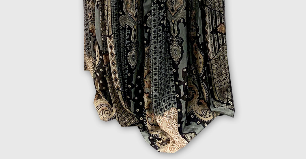  Ostertag Seidenkleid 