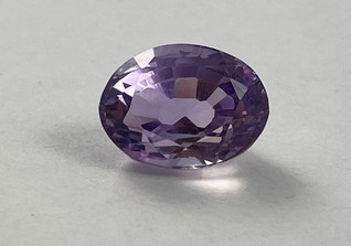  Ovaler Amethyst Flieder  