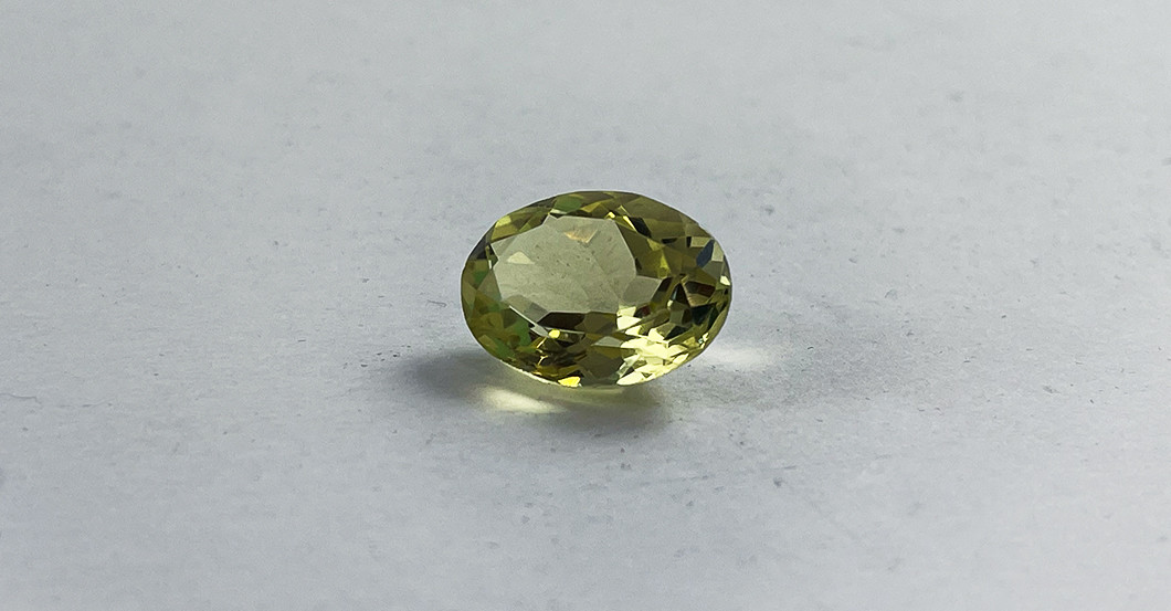 Ovaler Lemon-Citrin    Ovaler Lemon-Citrin