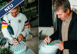  Padel Schläger signiert 