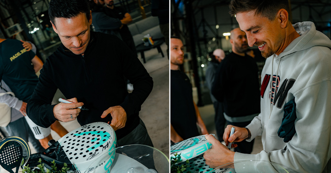  Padel Schläger signiert 