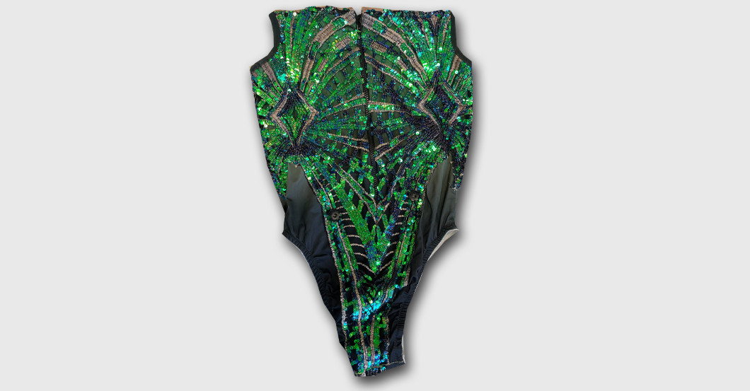 Pahde Kostüm grün   Pahde Kostüm grün