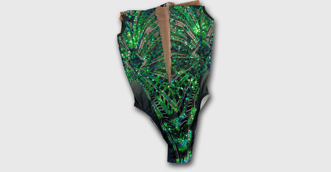 Pahde Kostüm grün   Pahde Kostüm grün