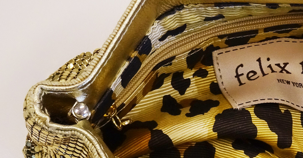 Pailletten Clutch gold   Pailletten Clutch gold