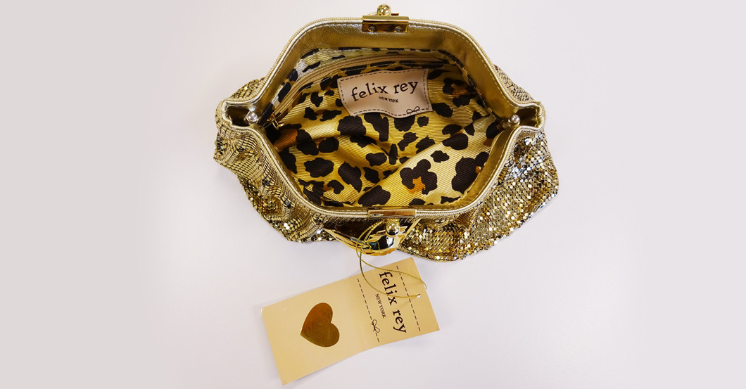 Pailletten Clutch gold   Pailletten Clutch gold