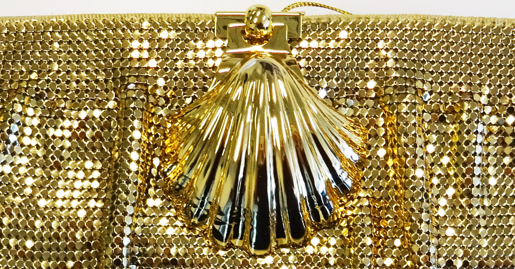 Pailletten Clutch gold   Pailletten Clutch gold
