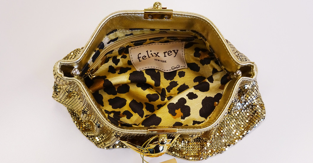 Pailletten Clutch gold   Pailletten Clutch gold