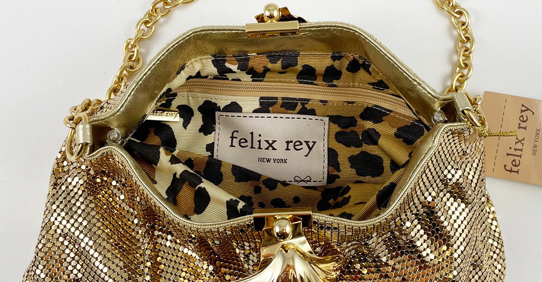 Pailletten Clutch gold   Pailletten Clutch gold