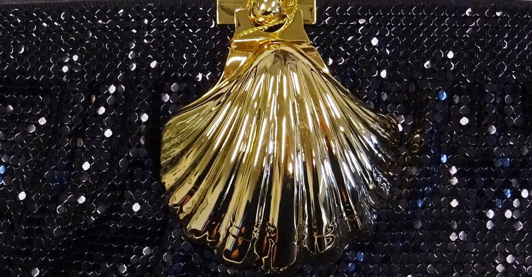 Pailletten Clutch schwarz   Pailletten Clutch schwarz