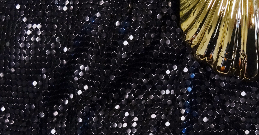 Pailletten Clutch schwarz   Pailletten Clutch schwarz