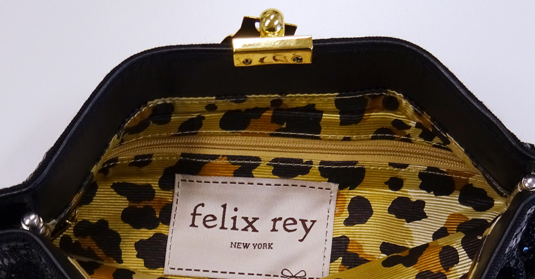 Pailletten Clutch schwarz   Pailletten Clutch schwarz