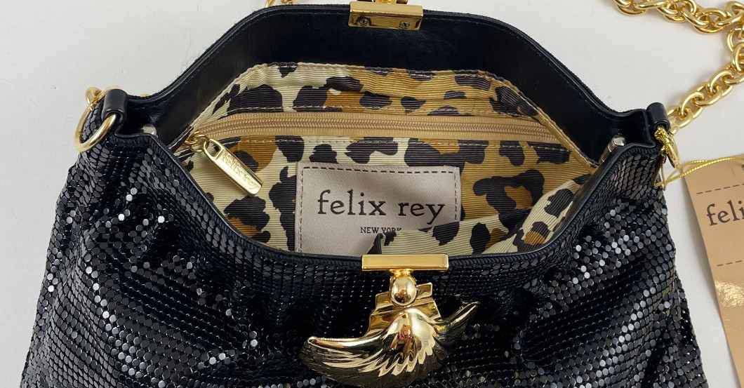 Pailletten Tasche schwarz   Pailletten Tasche schwarz