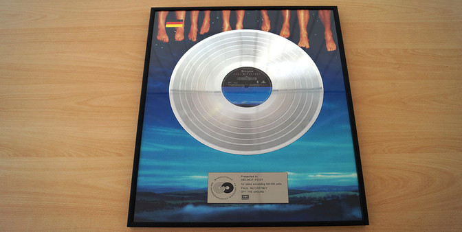 Paul Mc Cartney Award   Paul Mc Cartney Award