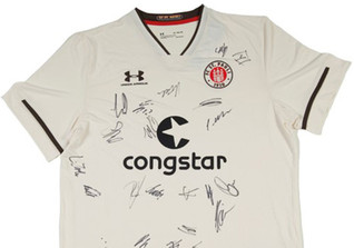  Pauli Trikot teamsigniert 