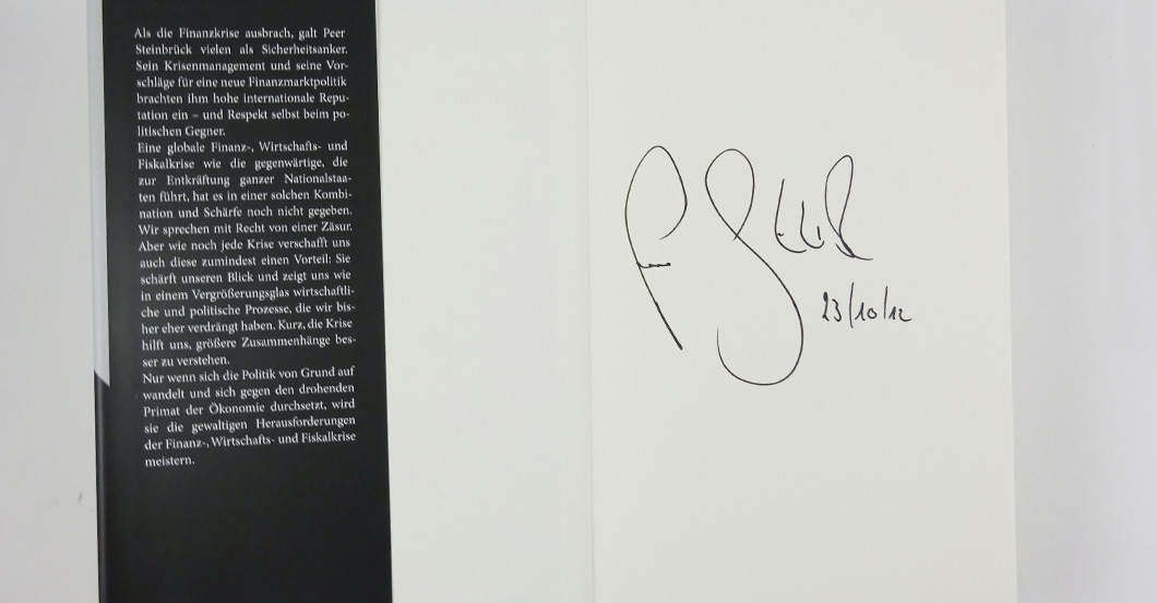 Peer Steinbrück Buch   Peer Steinbrück Buch
