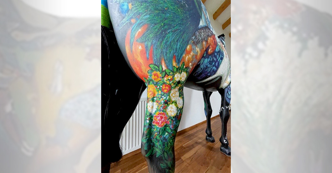  Pferdeskulptur Chagall 