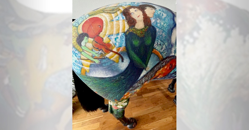  Pferdeskulptur Chagall 