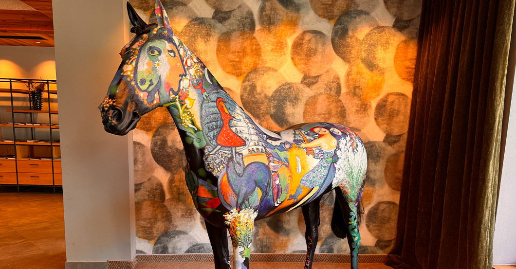  Pferdeskulptur Chagall 