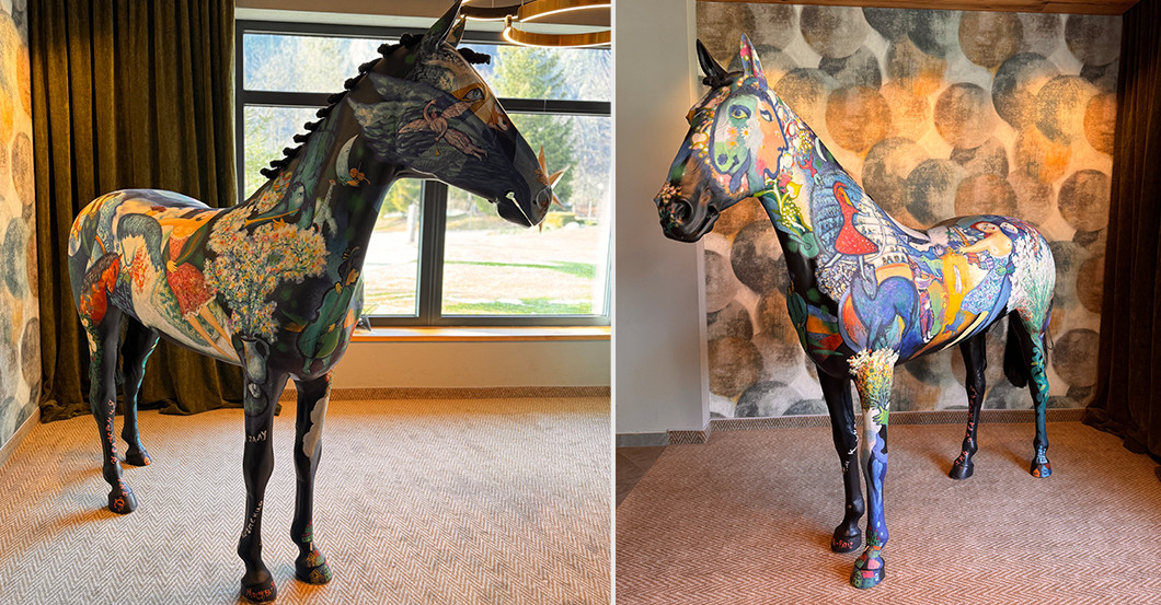  Pferdeskulptur Chagall 