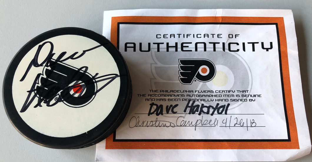 Philadelphia Flyers Puck   Philadelphia Flyers Puck