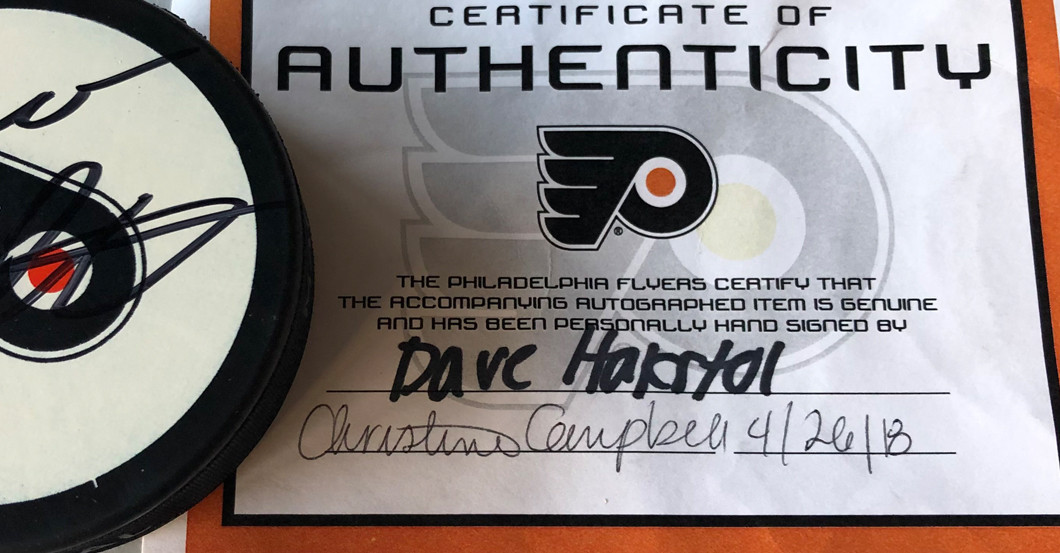 Philadelphia Flyers Puck   Philadelphia Flyers Puck