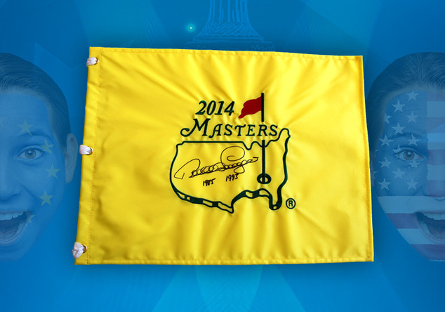 Pin Flag Bernhard Langer   Pin Flag Bernhard Langer
