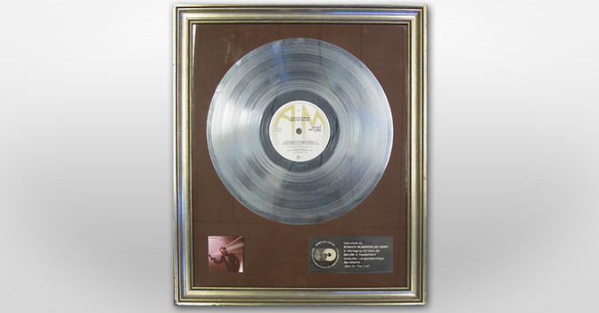 Platin Award de Burgh   Platin Award de Burgh