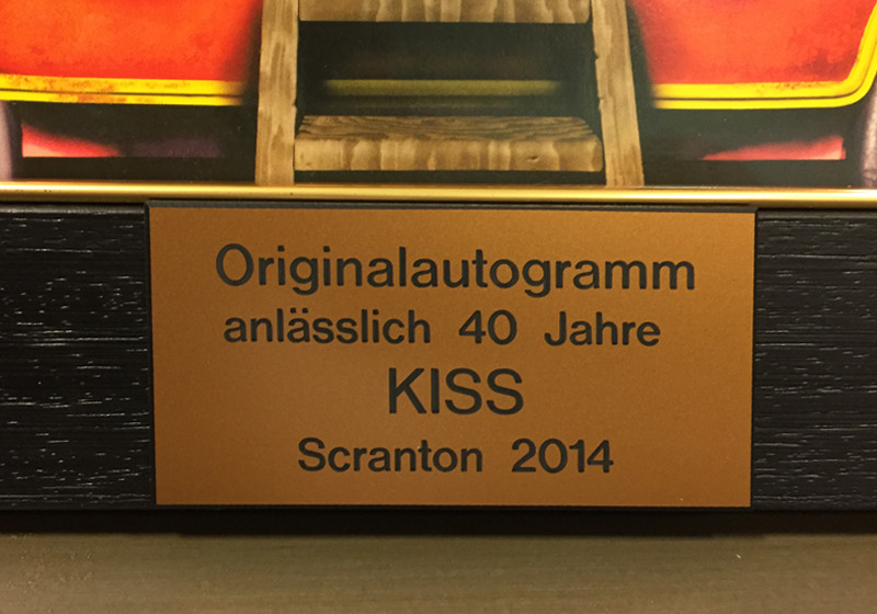  Plattencover Kiss 