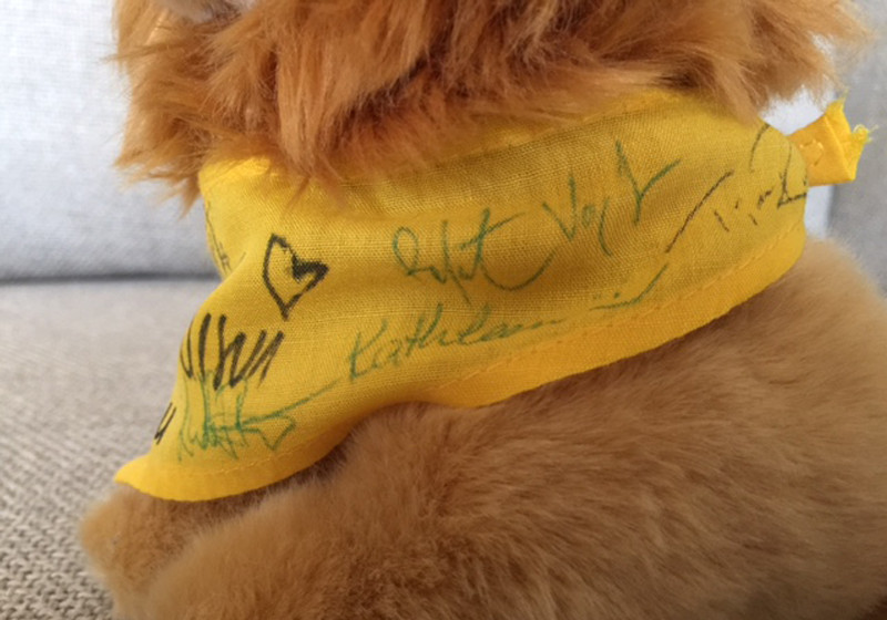  Plüschlöwe von TV-Stars 