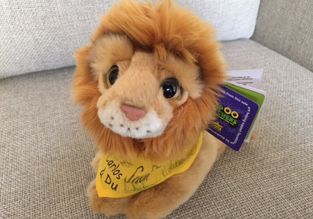 Plüschlöwe von TV-Stars   Plüschlöwe von TV-Stars