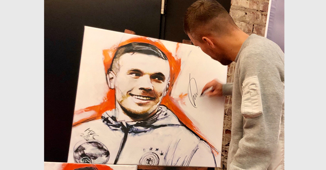 Podolski Portrait   Podolski Portrait