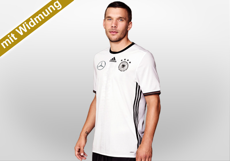  Podolski Trikot gewidmet 