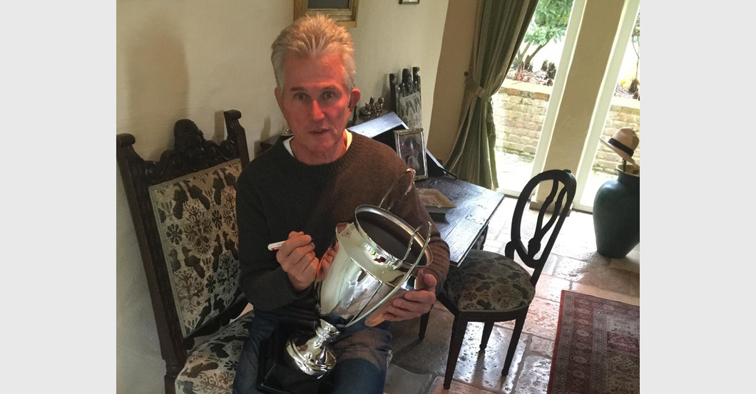 Pokal Schal Heynckes   Pokal Schal Heynckes