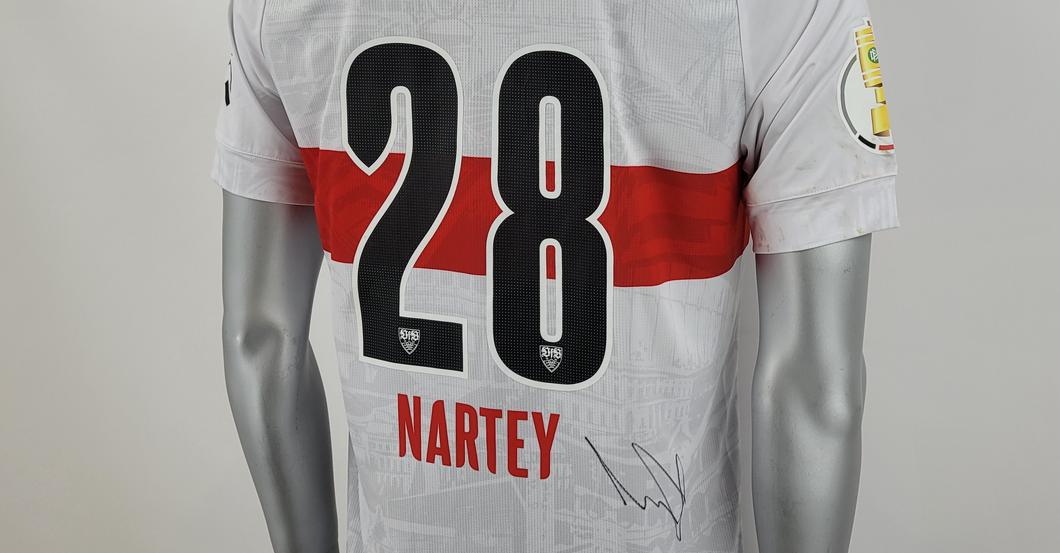  Pokal-Trikot Nartey 