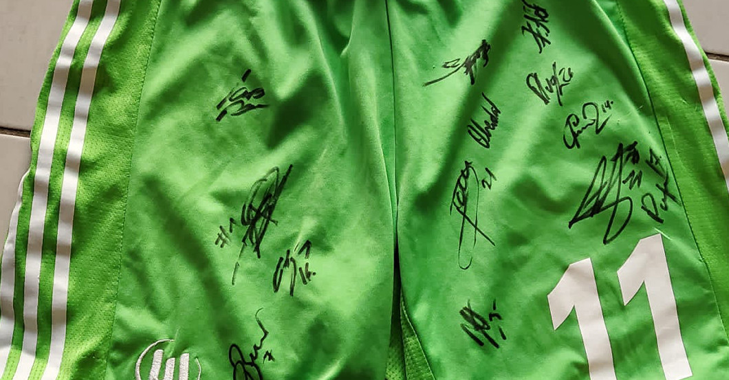  Popp VfL Shorts grün 