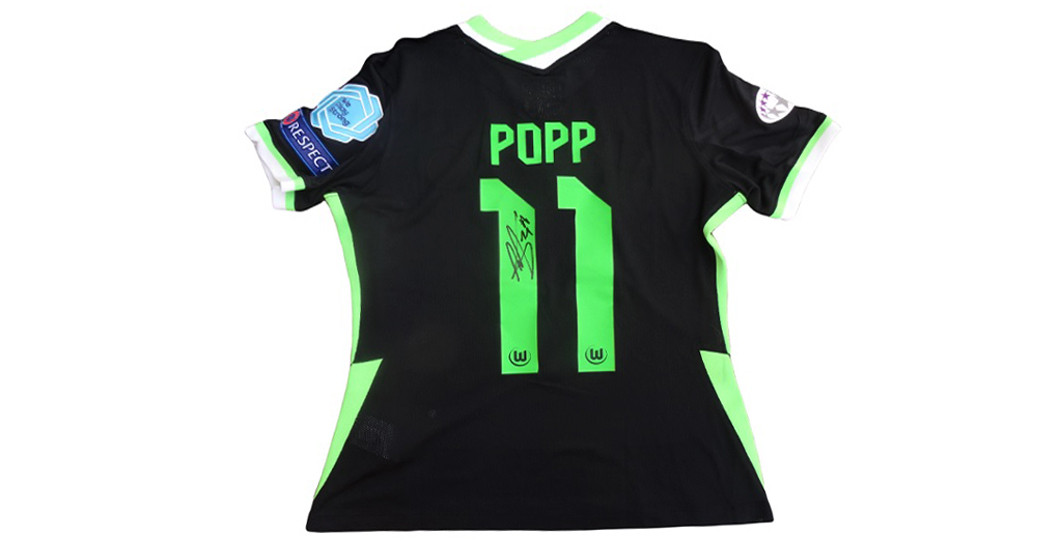 Popp Wolfsburg Trikot   Popp Wolfsburg Trikot